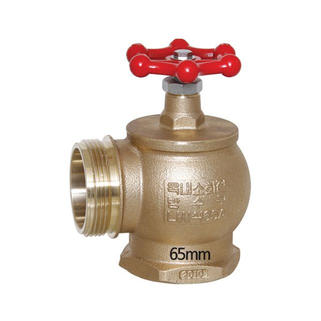 대일소방 앵글밸브 65mm 15kg/cm2