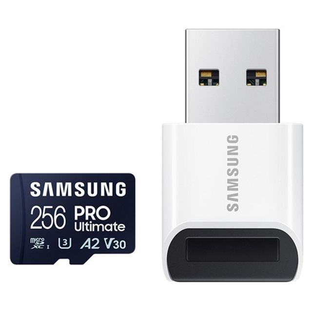 MicroSD Pro Ultimate MB WW 512GB 삼성 리더기구성