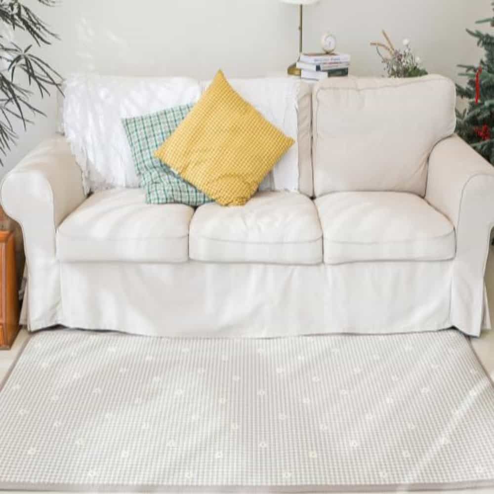 보온매트 체크꽃 200X250cm 바닥깔판 바닥매트 낙상방지매트