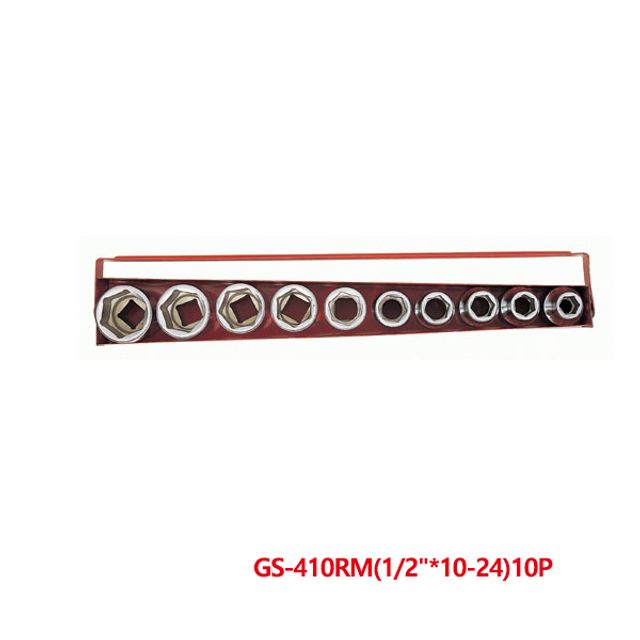 지니어스 2007797 1/2in 핸드소켓세트10pcs GS_410RM