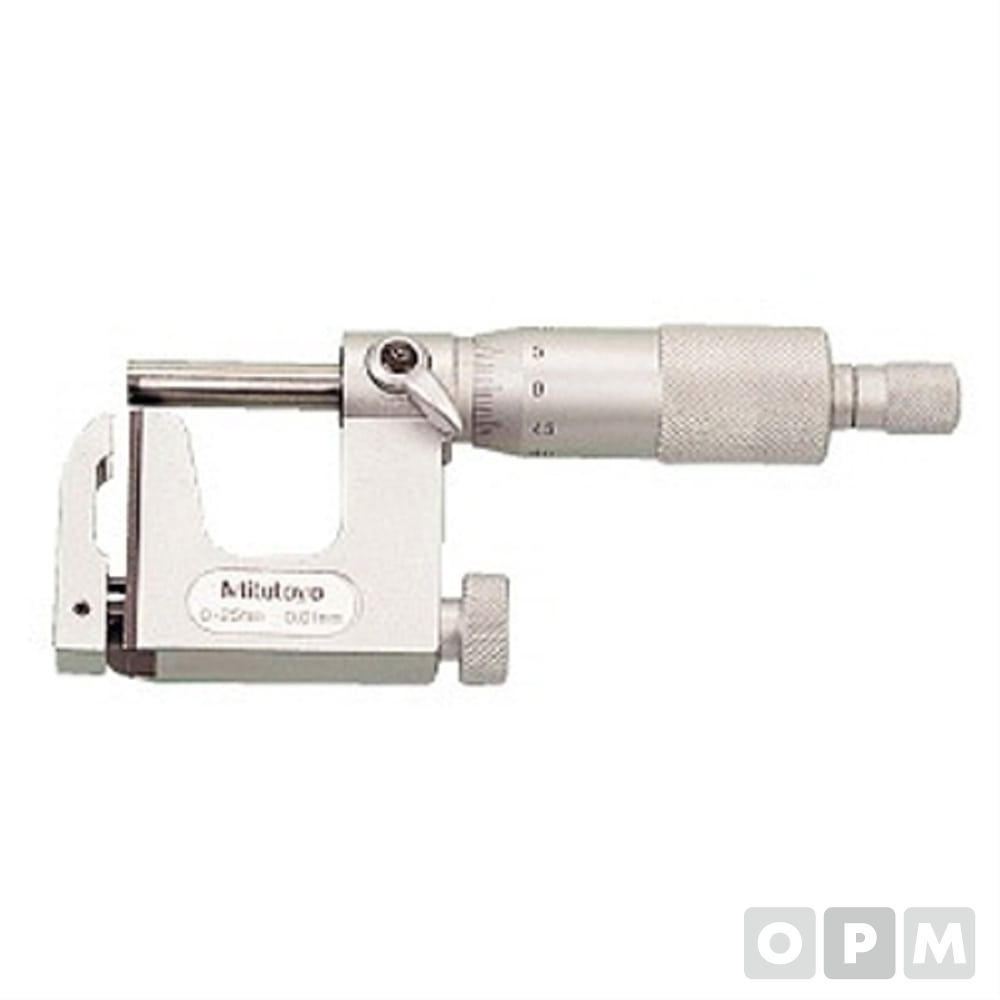 마이크로미터유니 0-25MM/0.01 M117-101 1EA