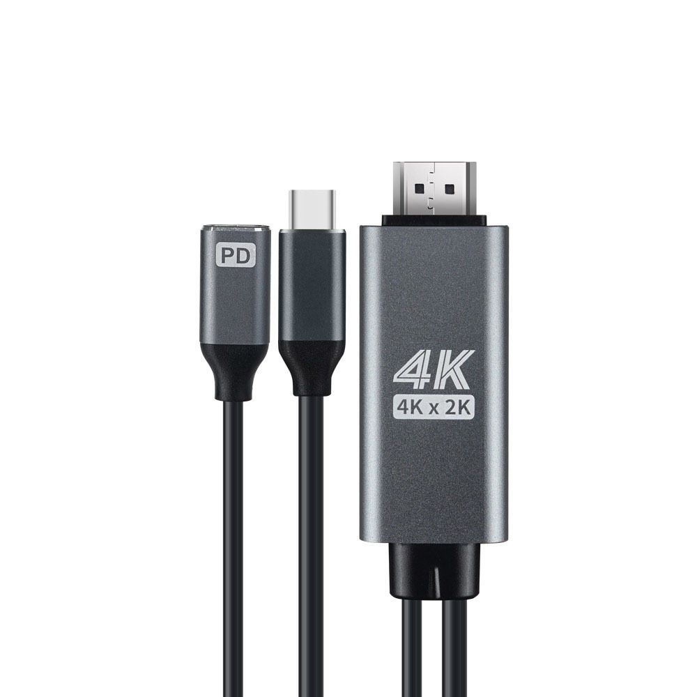 USB Type C to HDMI 2.0 컨버터 케이블 5M C타입 PD