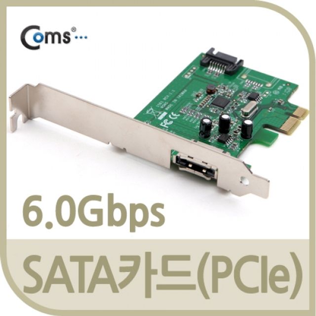 Coms SATA3 카드PCI e SATA3내부 eSATA외부