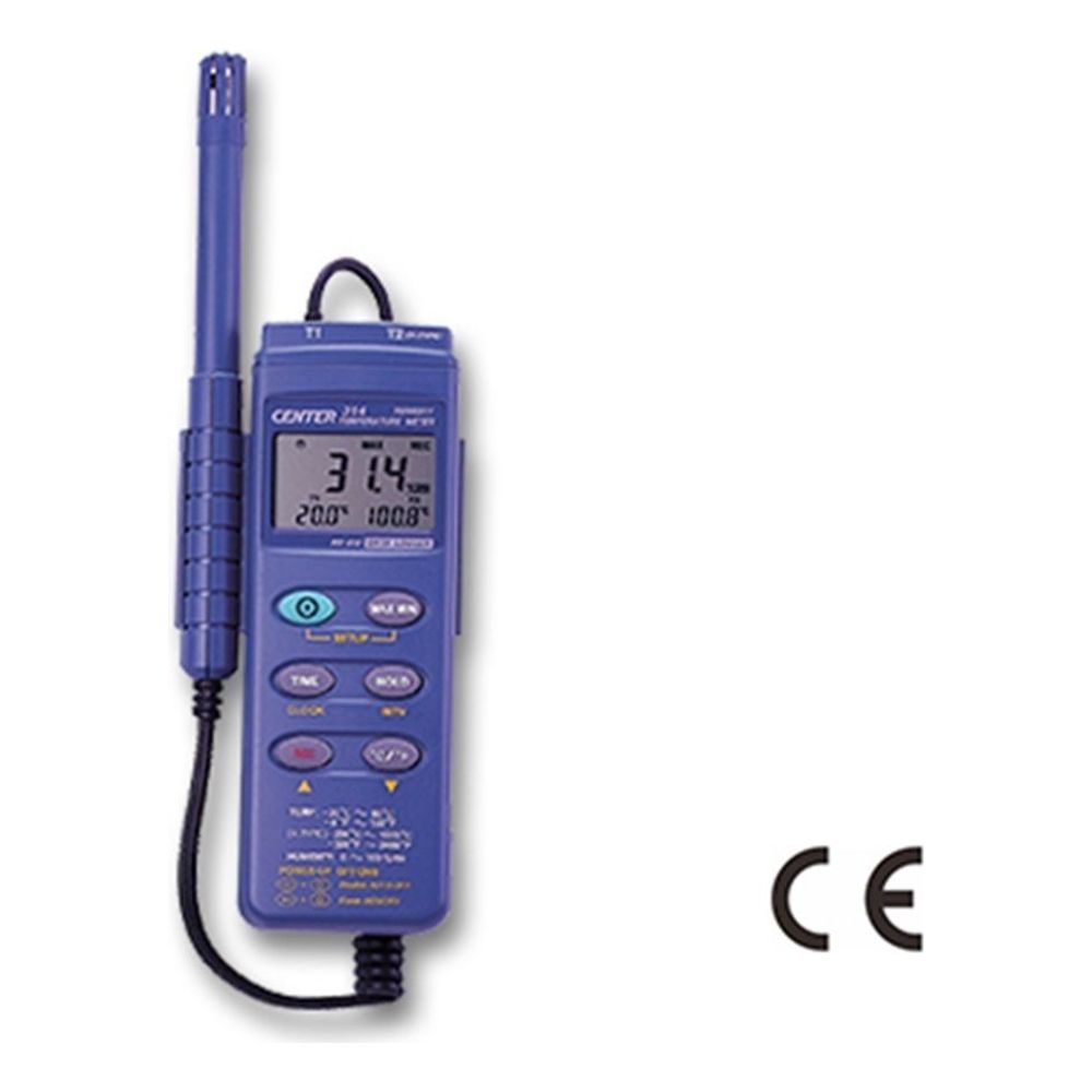 디지털 온습도기록계 CENTER-314 -20~60도 USB 듀얼