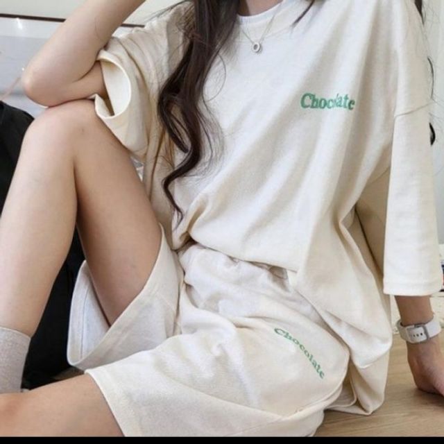 여성 가볍고 여자 기본 편한 데이 캐주얼 셋업 데일리