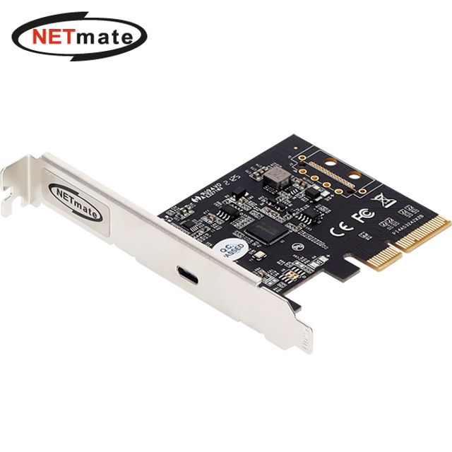 USB3.2 Gen2x2 Type C 1포트 PCI Express 카드(슬림PC