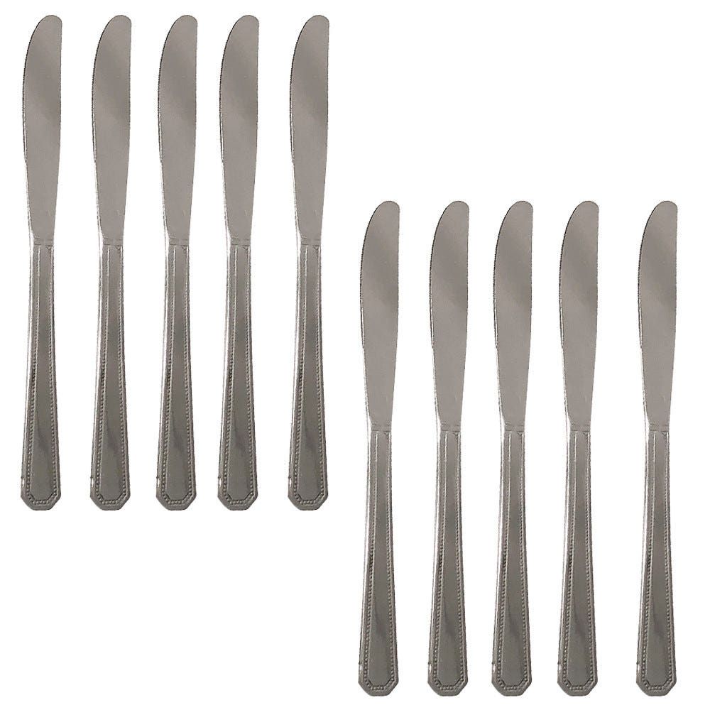 양식기나이프 x10p (21.4cm)땡땡이나이프 양식칼 스텐