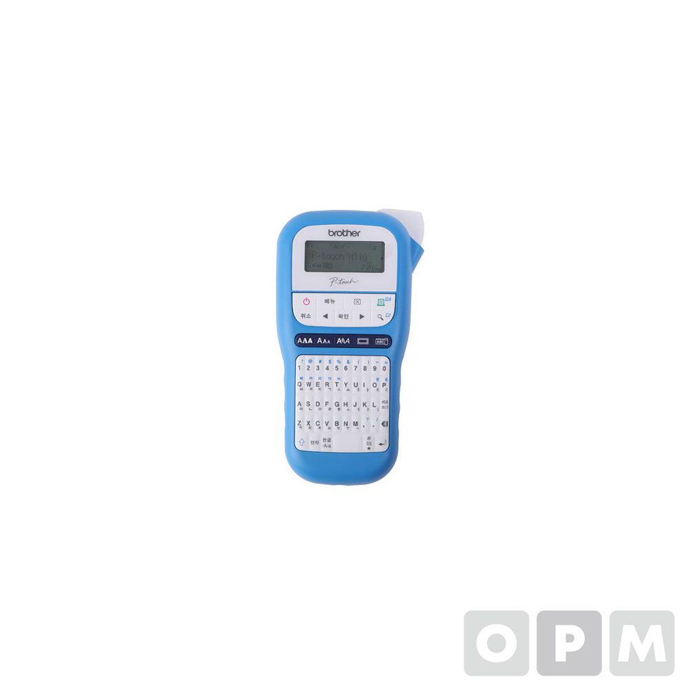 라벨프린터 PT-H110BW 블루
