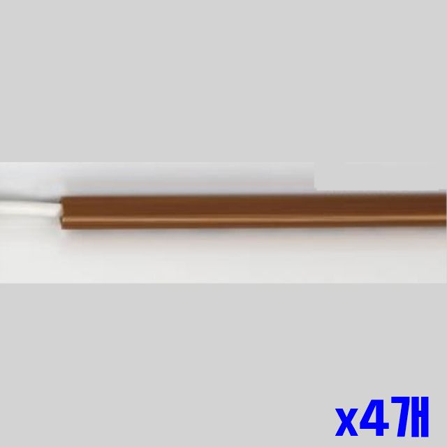몰딩 x4개 인테리어 DIY시공 20mm 사각우드 3p