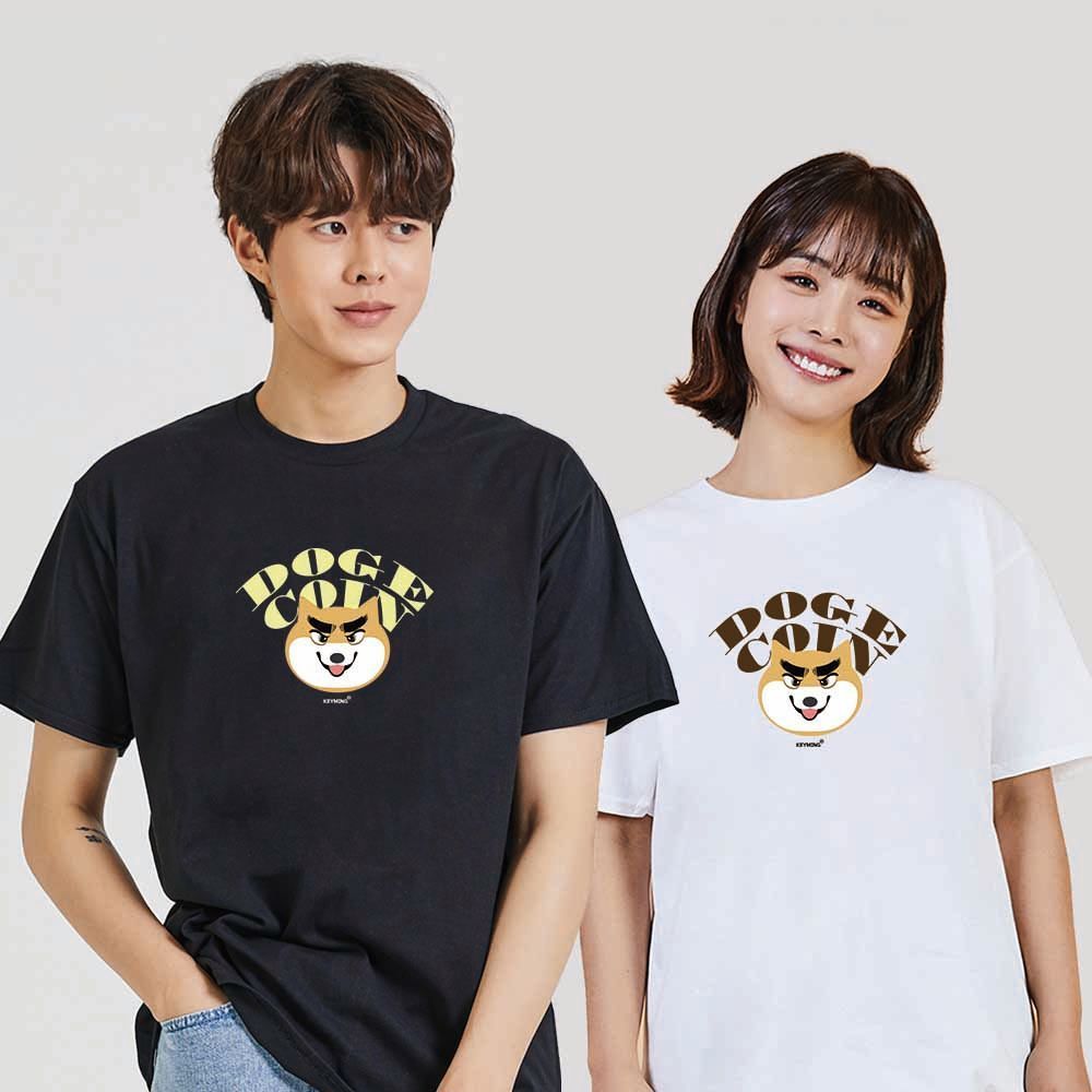 도지코인시바견진돗개2 반팔티 오버핏 AW