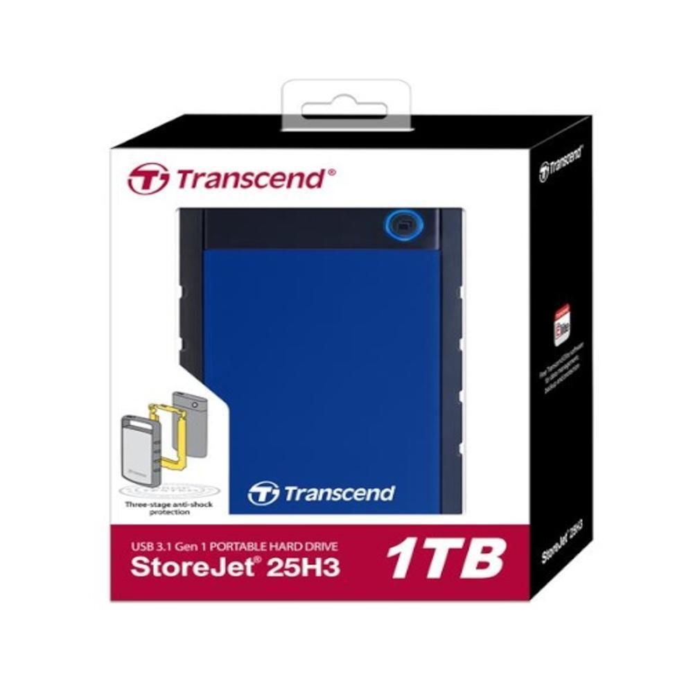 외장HDD StoreJet SJ25H3B 충격방지 1TB_블루