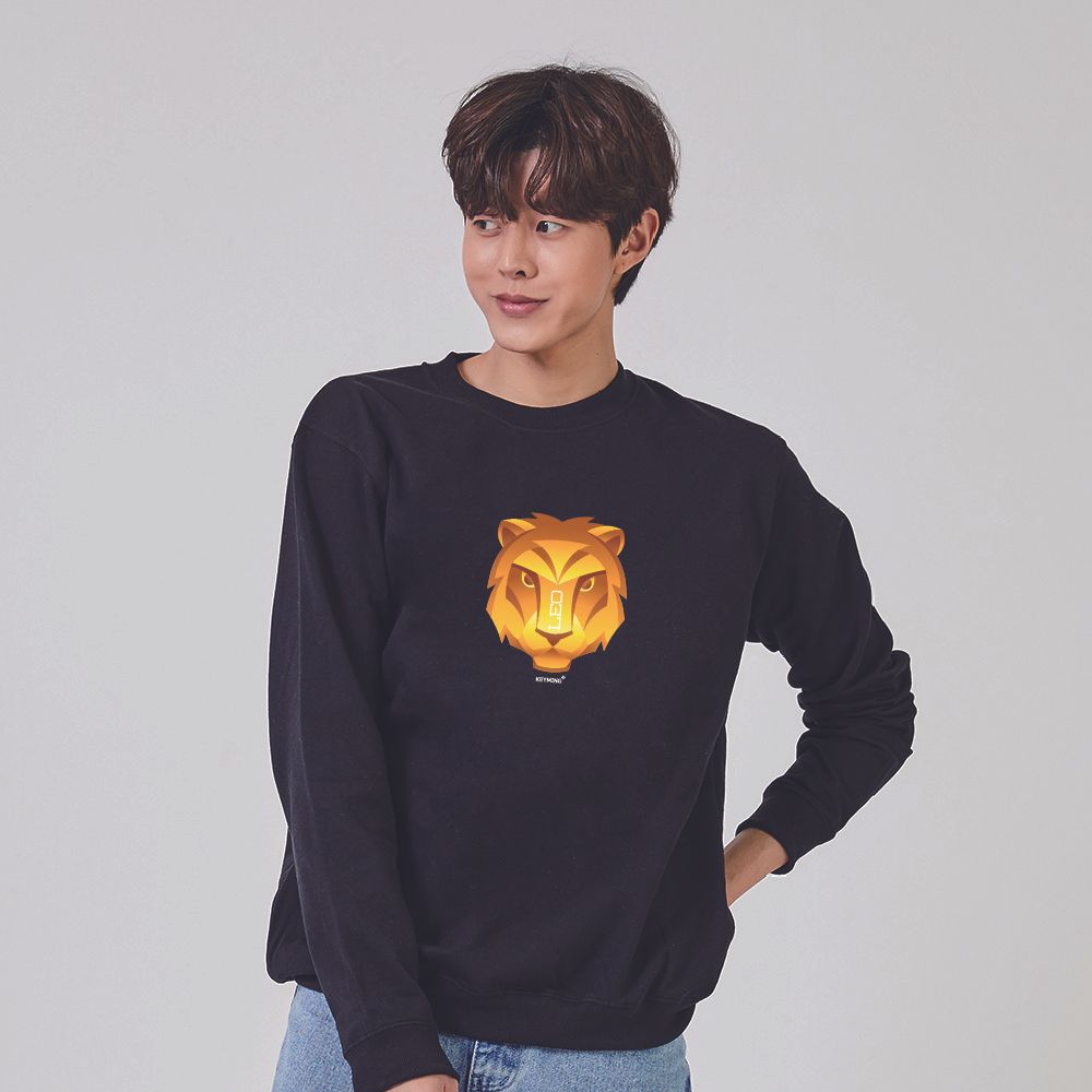 키밍 사자자리 맨투맨 후드티 QX