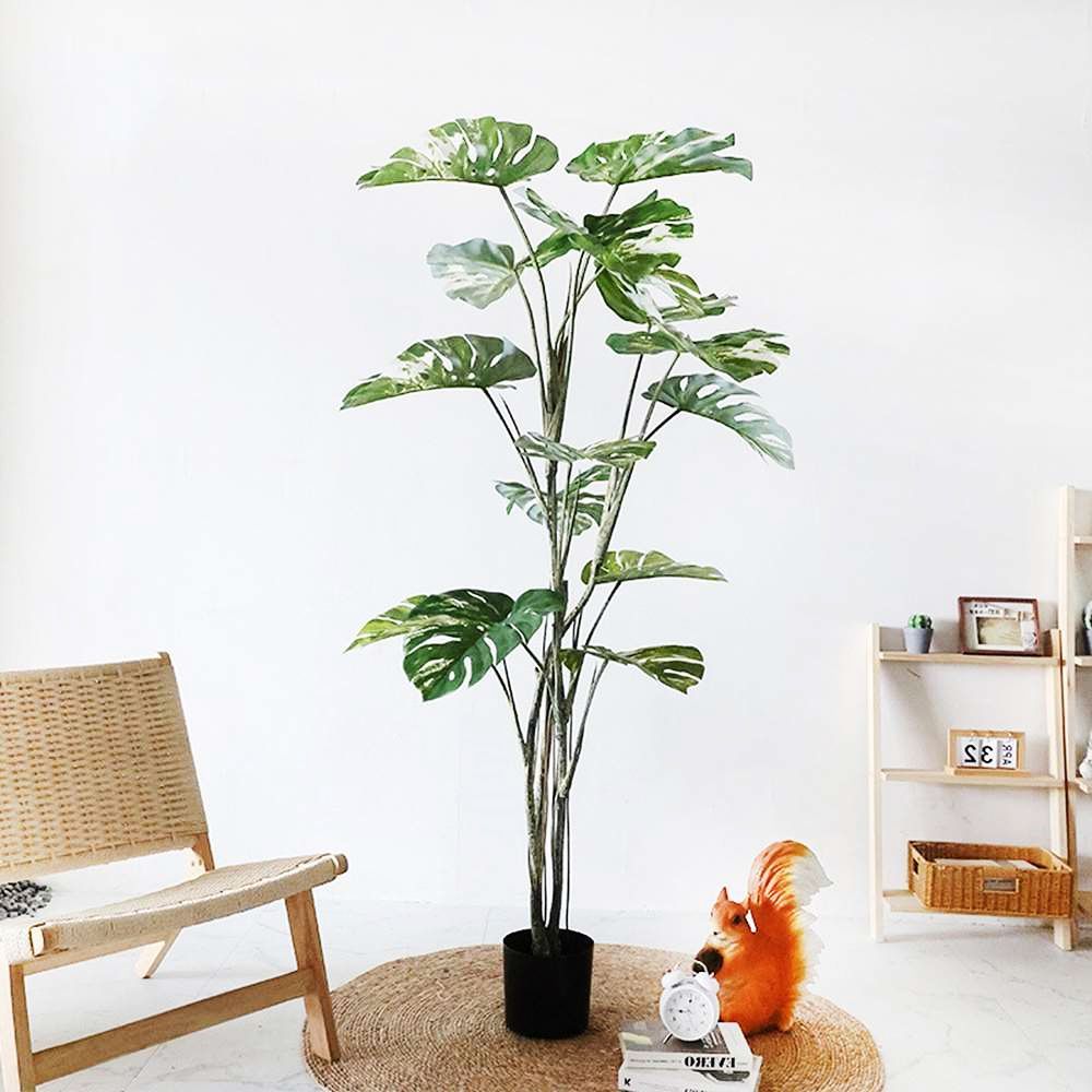 인조 나무 조화장식 200cm 담쟁이 꽃 공중 인테리어