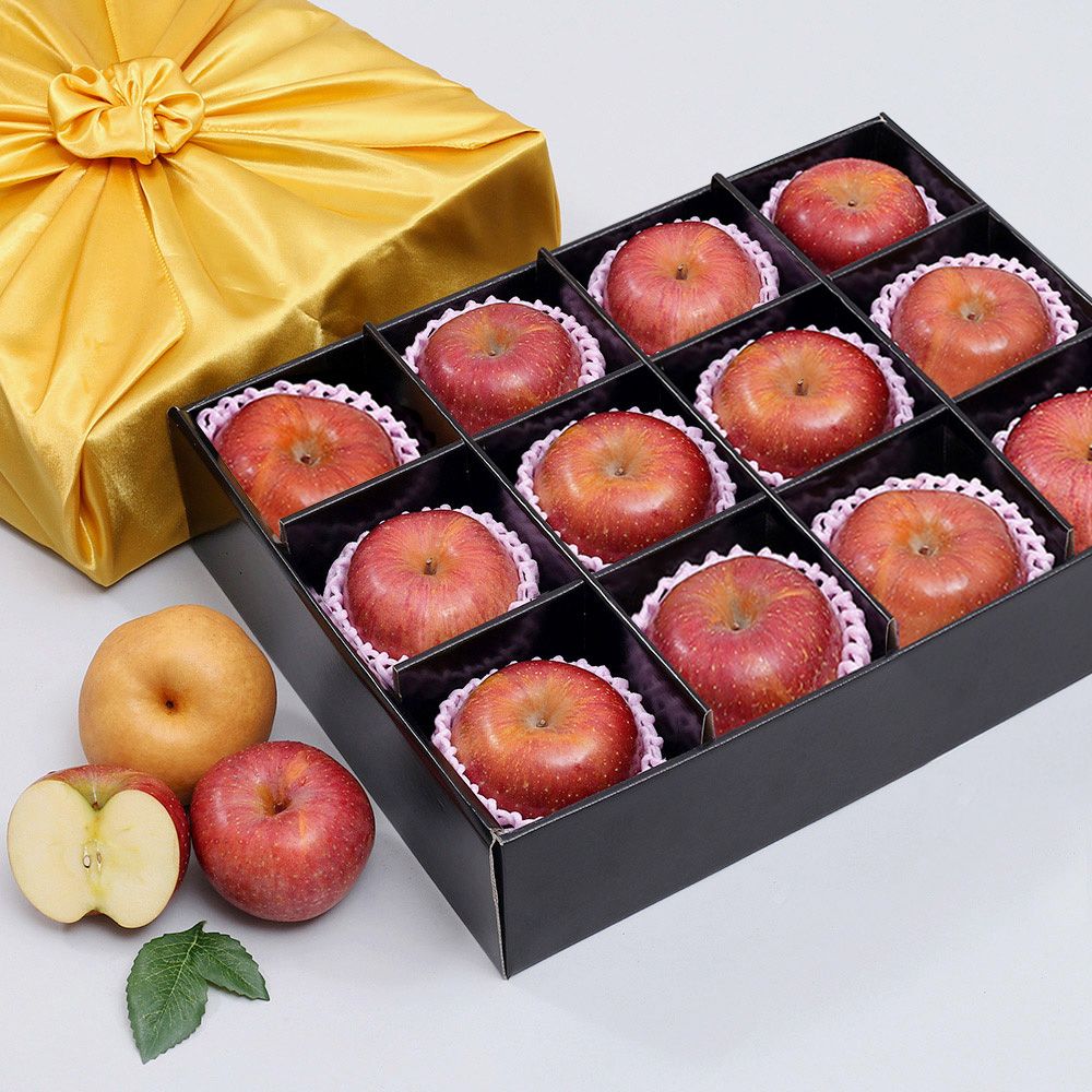 (초록자연) 부사 청송 사과 선물세트 5kg (11-13과)