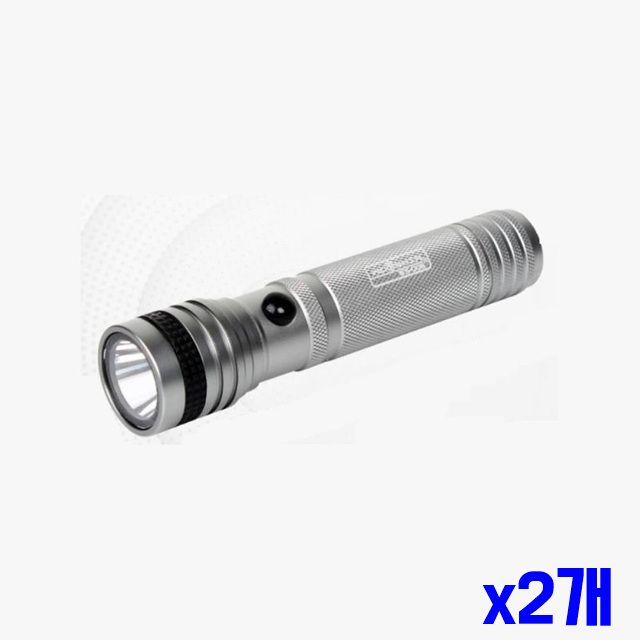 라이트 랜턴 후레쉬 파워 x2개 3와트 줌라이트 LED 손