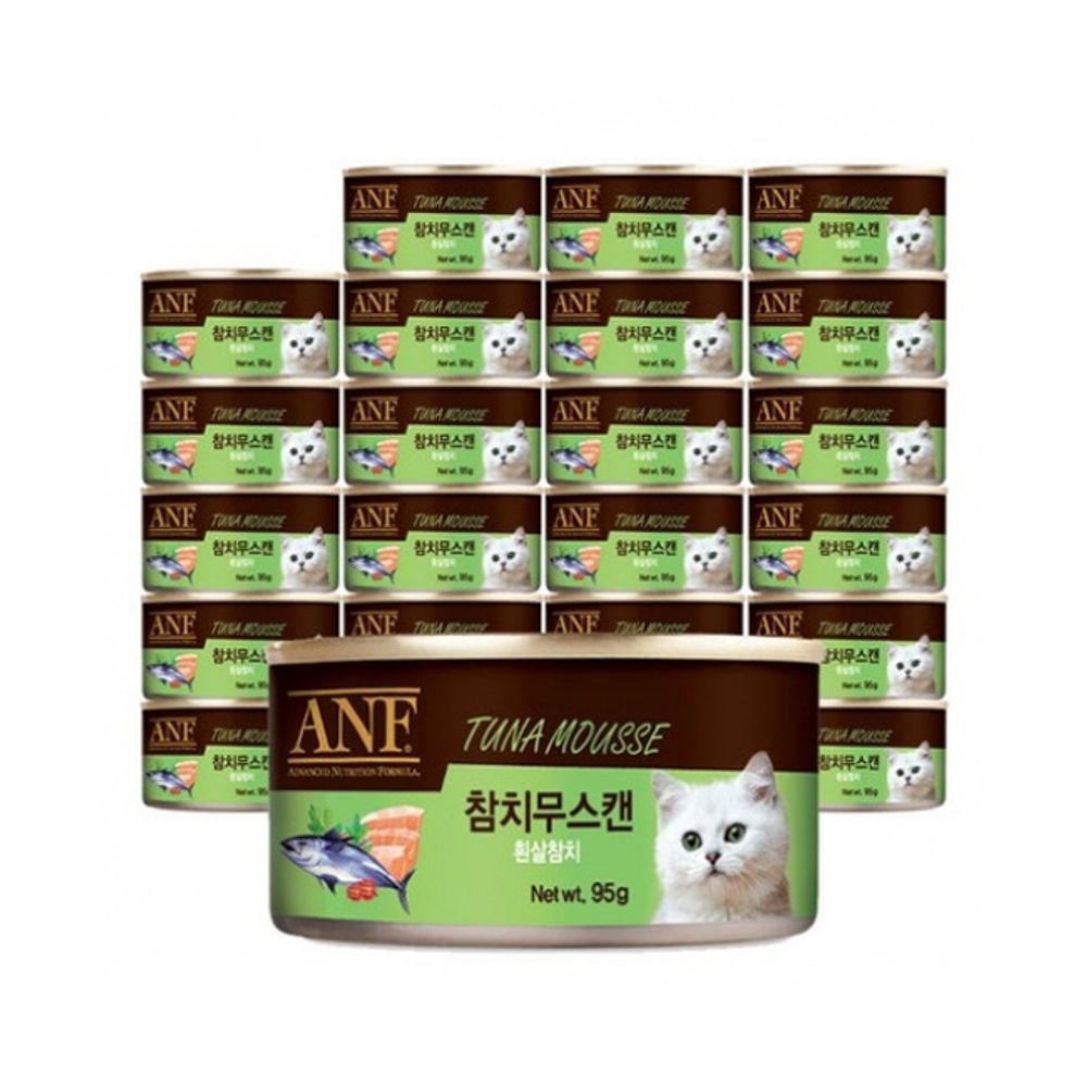 ANF 고양이 스타일 참치 무스 습식 고품질 95g 24개