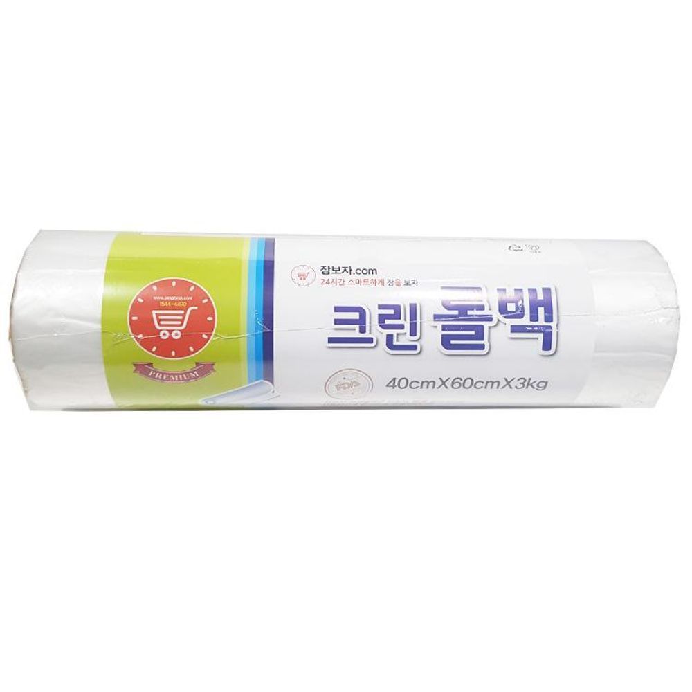 마트랩코리아 장보자 위생롤백(프리미엄) 3KG(40x60)