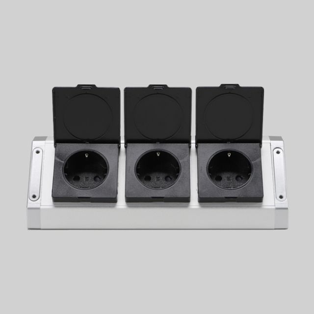 매직 코너 콘센트 코드형 BIB-003 실버 욕실