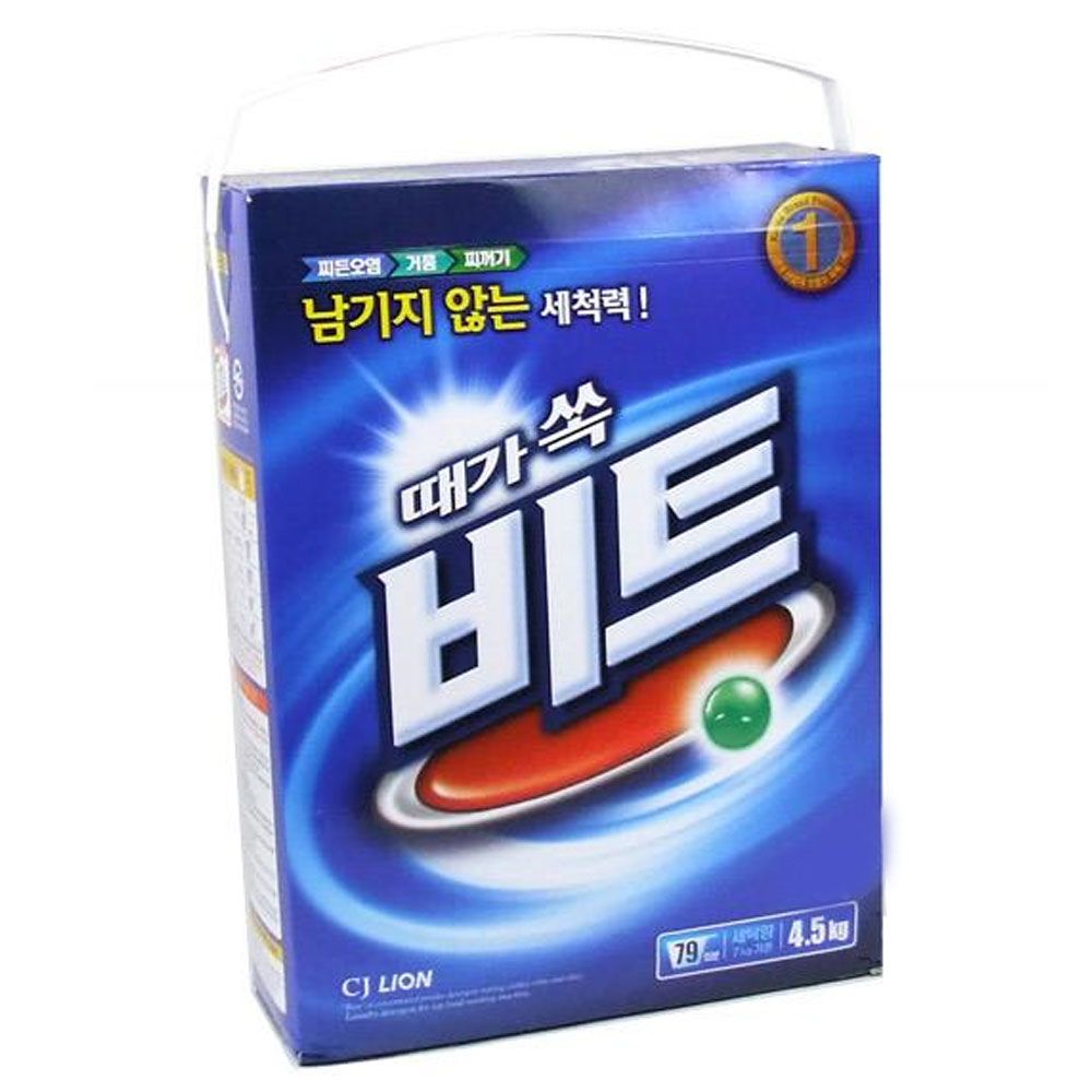 깨끗한세탁 가루세제리필 빨래 비트 4.5kg 분말세제