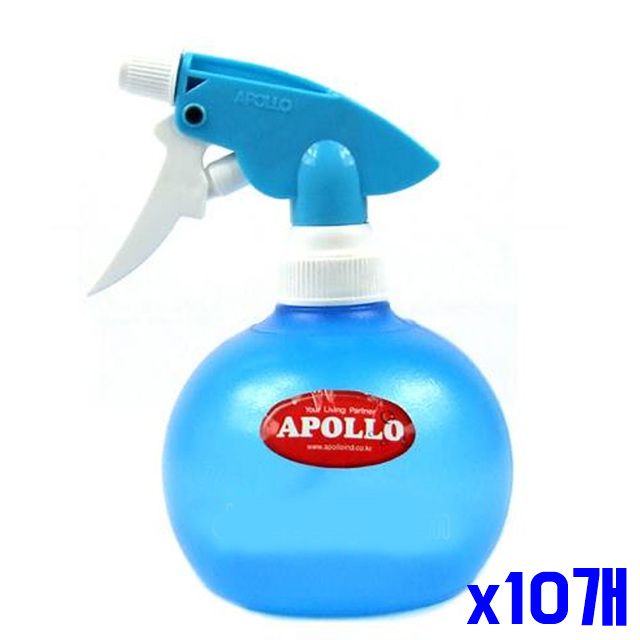동그란 분무기 420ml x10개 아폴로 색상랜덤 의류분무