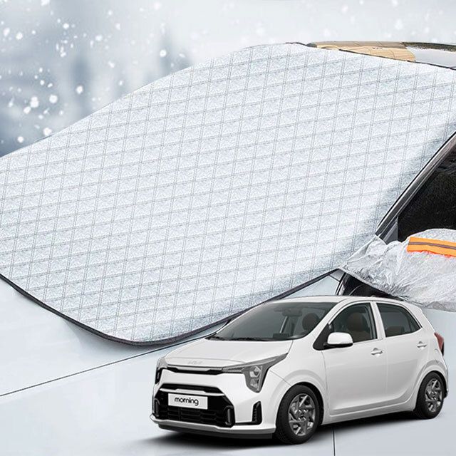 모닝 성에방지커버 자동차 앞유리 덮개 커버