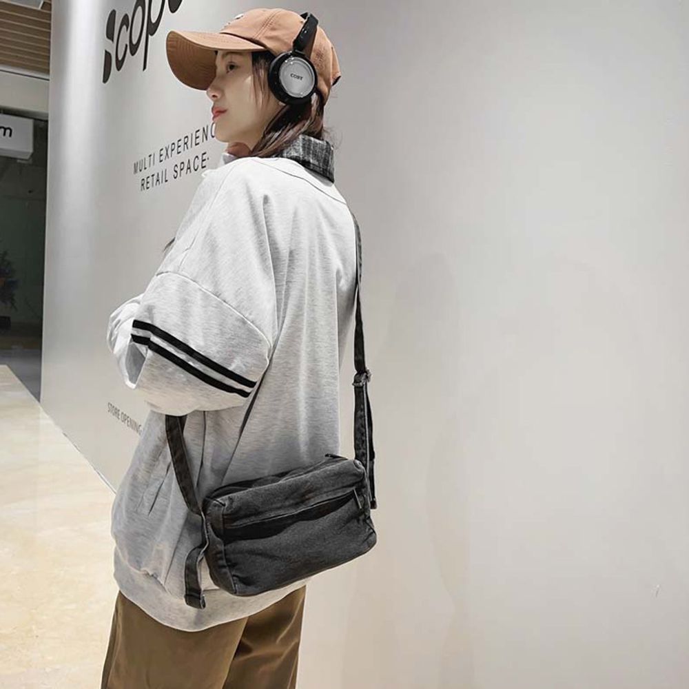 스마트한 가벼운 우수 수납력 크로스백 미니 캐주얼