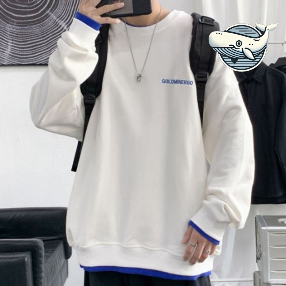 오버핏 남자 긴팔 맨투맨 티셔츠 색상 다양