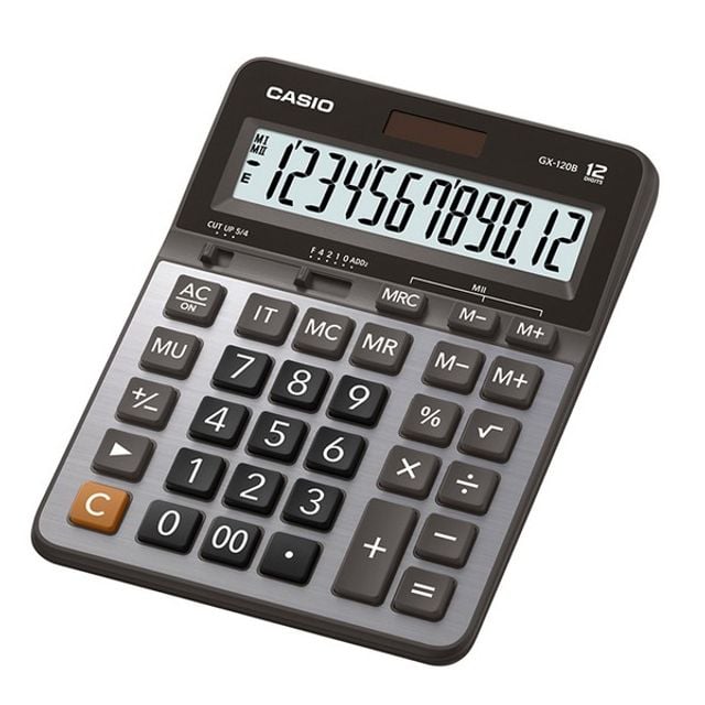 카시오 계산기 GX-120B 블랙