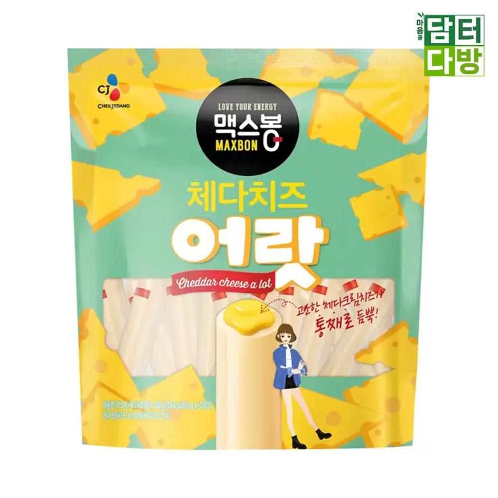 CJ 맥스봉 체다치즈 어랏 소시지 400g x 3
