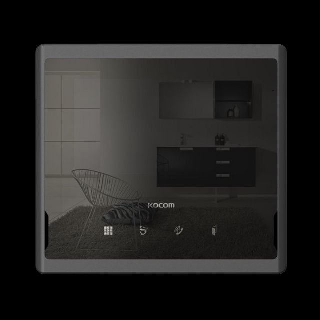 비디오폰 컬러LED(할인) 7인치 KCV-S701 블랙