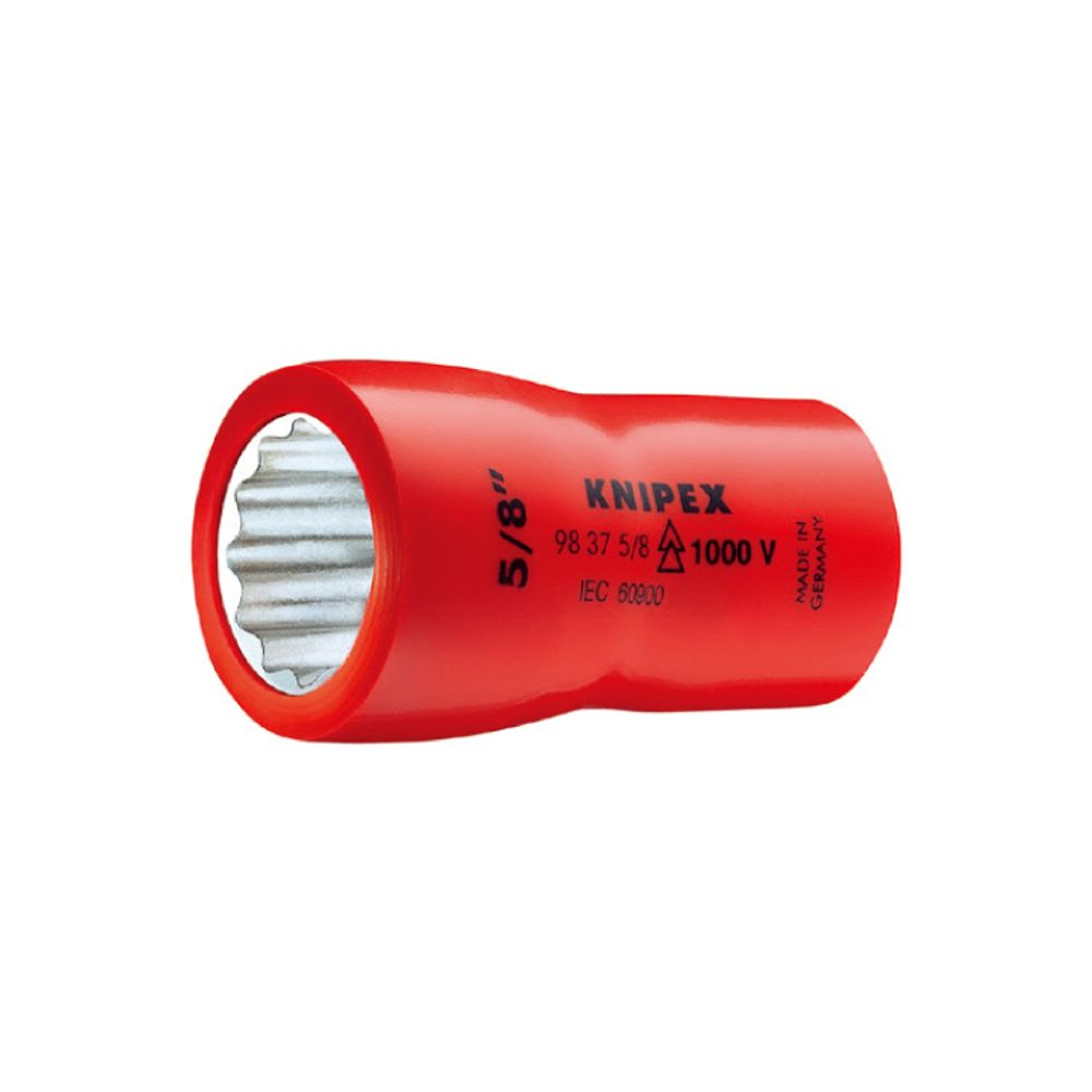 KNIPEX 소켓렌치(절연육각3/8)_98-37-1/2