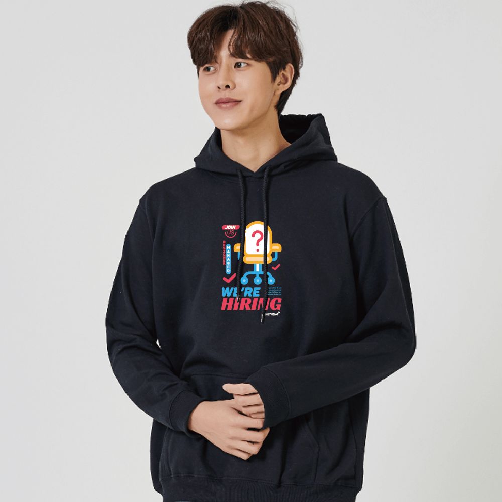 키밍 HI RING 의자 맨투맨 후드