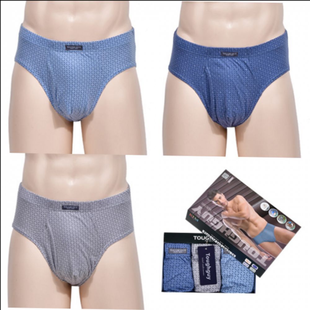 남성 순면 삼각팬티 3매입 흡습 속건 편안한 팬티