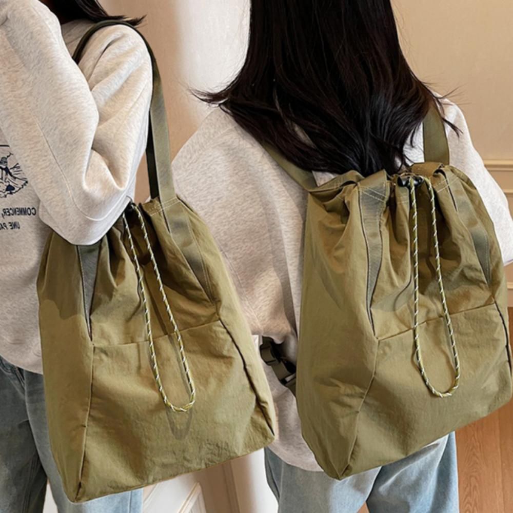 백팩 가방 여행 노트북 대학생 나일론 숄더 그린