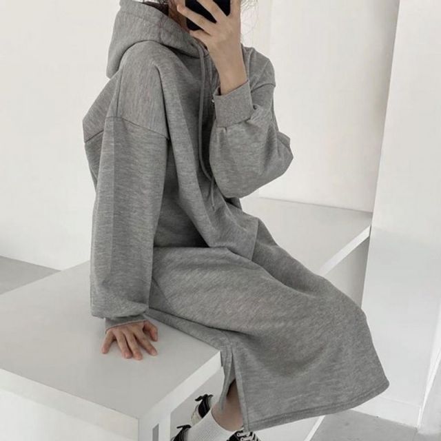 기모 깔끔한 안감 기본 무지 데이 디자인 여성 후드