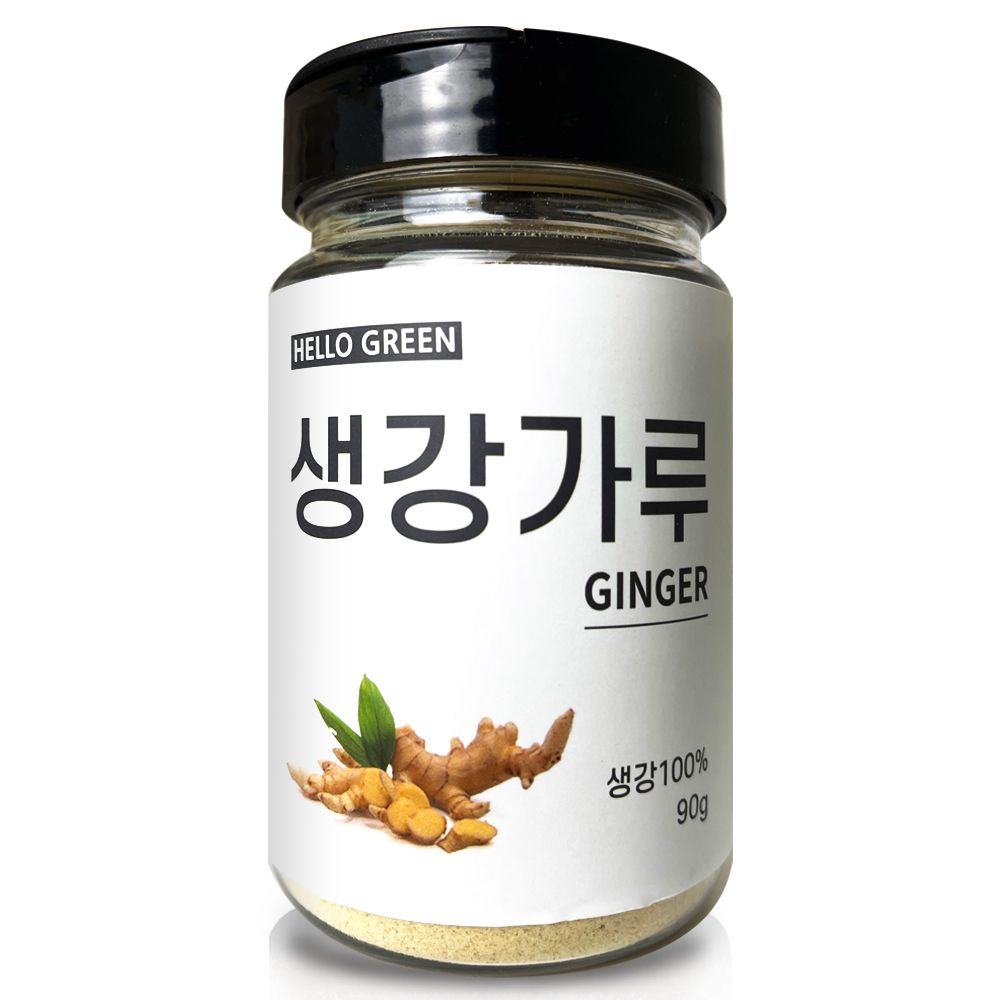 헬로우그린 국산 생강 가루 90g(통) 봉동생강