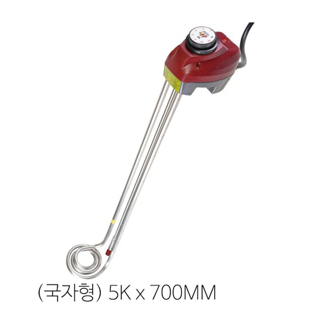 돼지꼬리히터 전기온수히터 전기온수기5KWx700mm