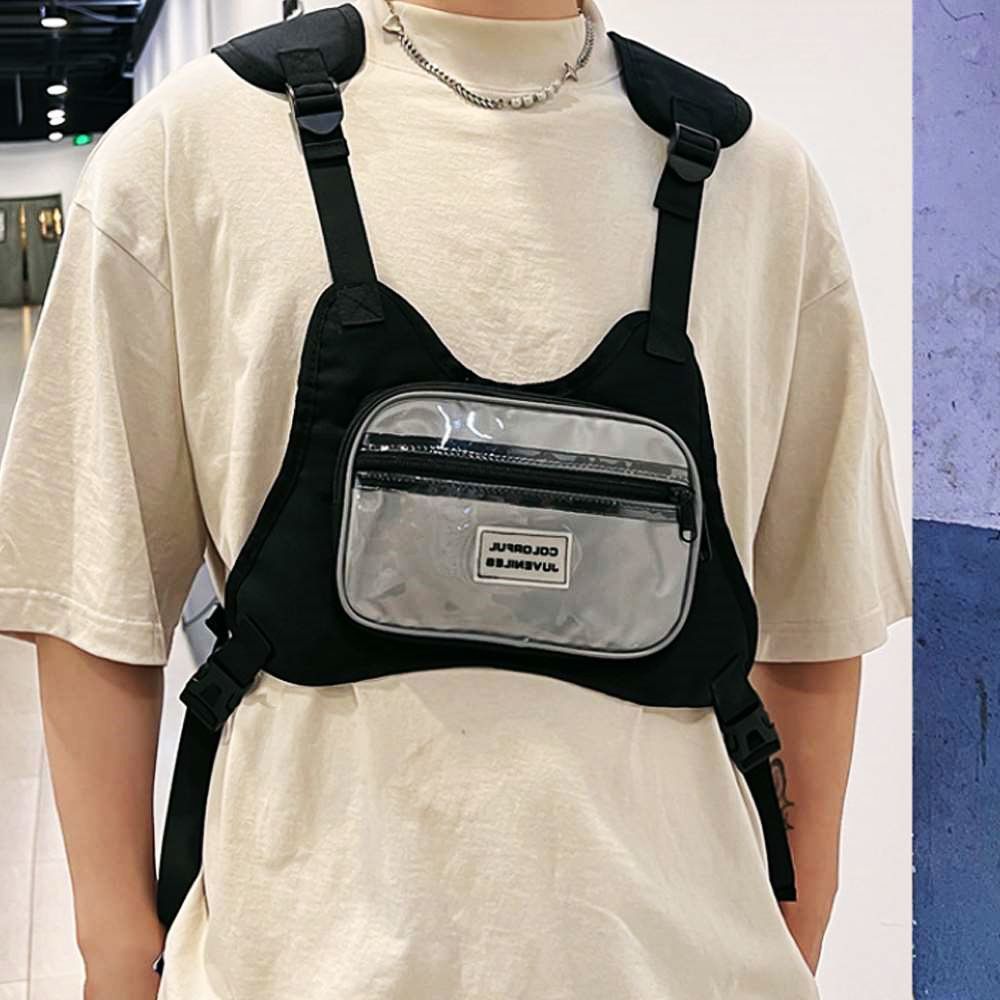 스포츠 가방 블랙 레저용 아웃도어 조끼 운동