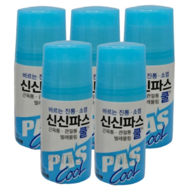 신신 바르는 쿨파스 진통 소염 벌레물림 케어 5개