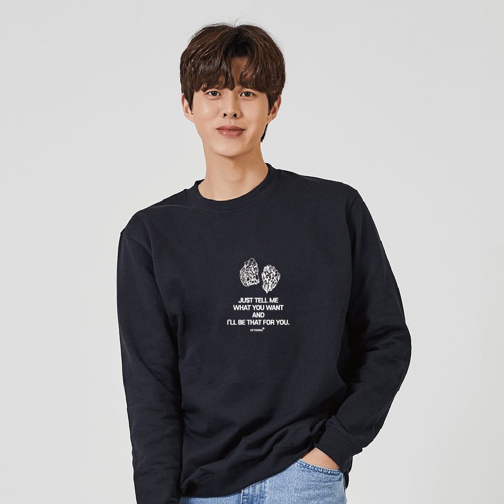 키밍 노트북 고백 그래픽후드티 포인트 편한맨투맨