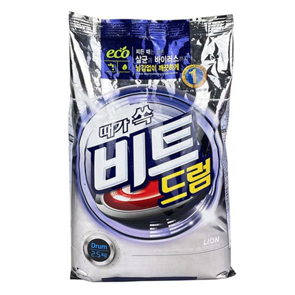 비트 세탁 세제 세탁기 표백 빨래 세제 드럼용 2.5kg