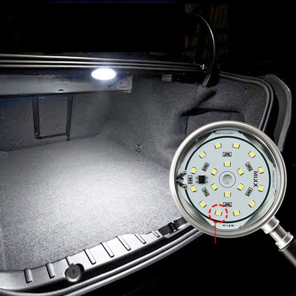 자동차 LED 트렁크등 실내조명 트렁크 전등 전구 1.5M