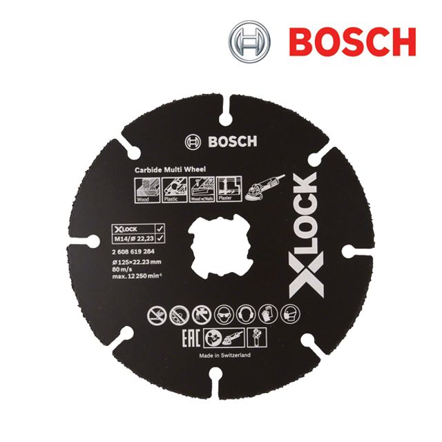 보쉬 X-LOCK 5in 카바이드 멀티 휠