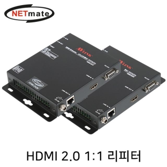 강원전자 넷메이트 4K 60Hz HDMI 2.0 1-1 리피터(HD