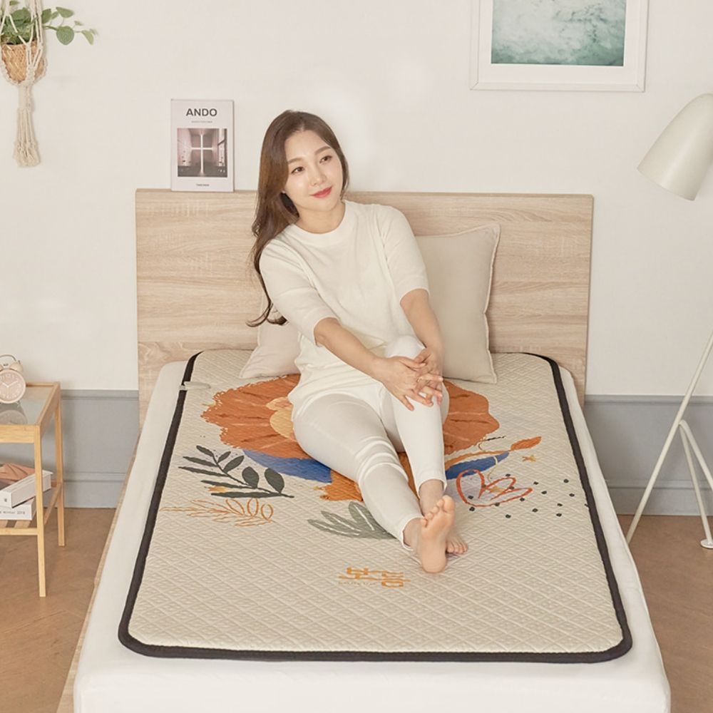 캠핑 삼각 프리미엄 전기매트 4세대 200 침실 탄소 싱