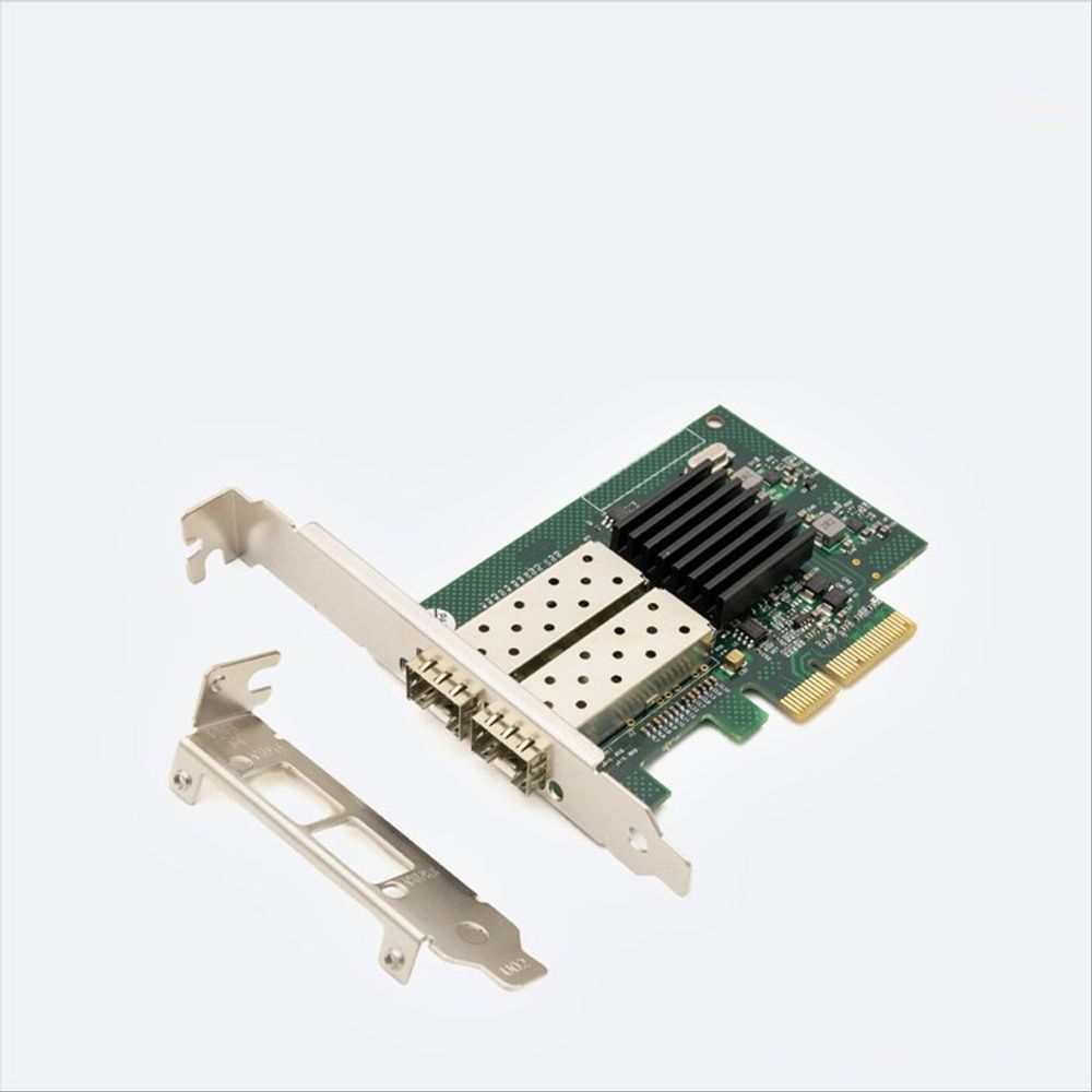 SFP 광 듀얼포트 기가비트 랜카드 Intel 82576 칩셋