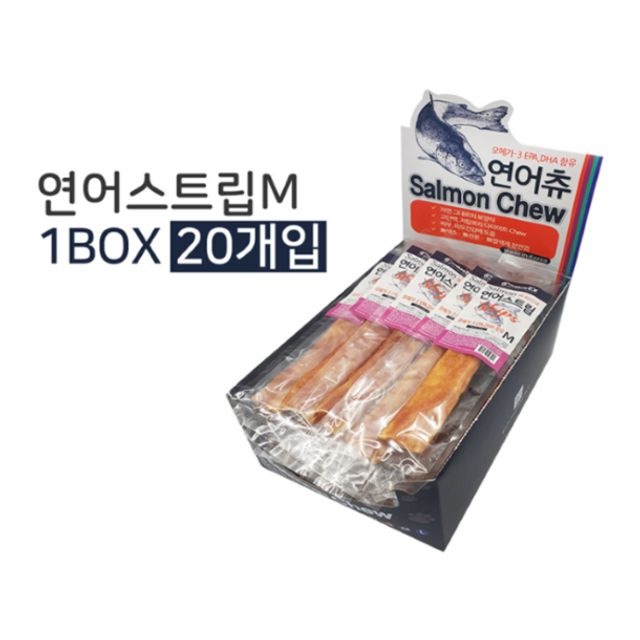 연어츄스트립M 1P / 1박스(20개입)