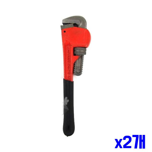 x2개 공구 만능 수도관작업 만능렌치 렌치 파이프 수