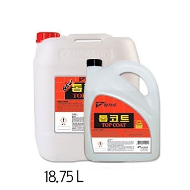 타일 수지왁스 Top 바닥광택제 18.75L 캉가루