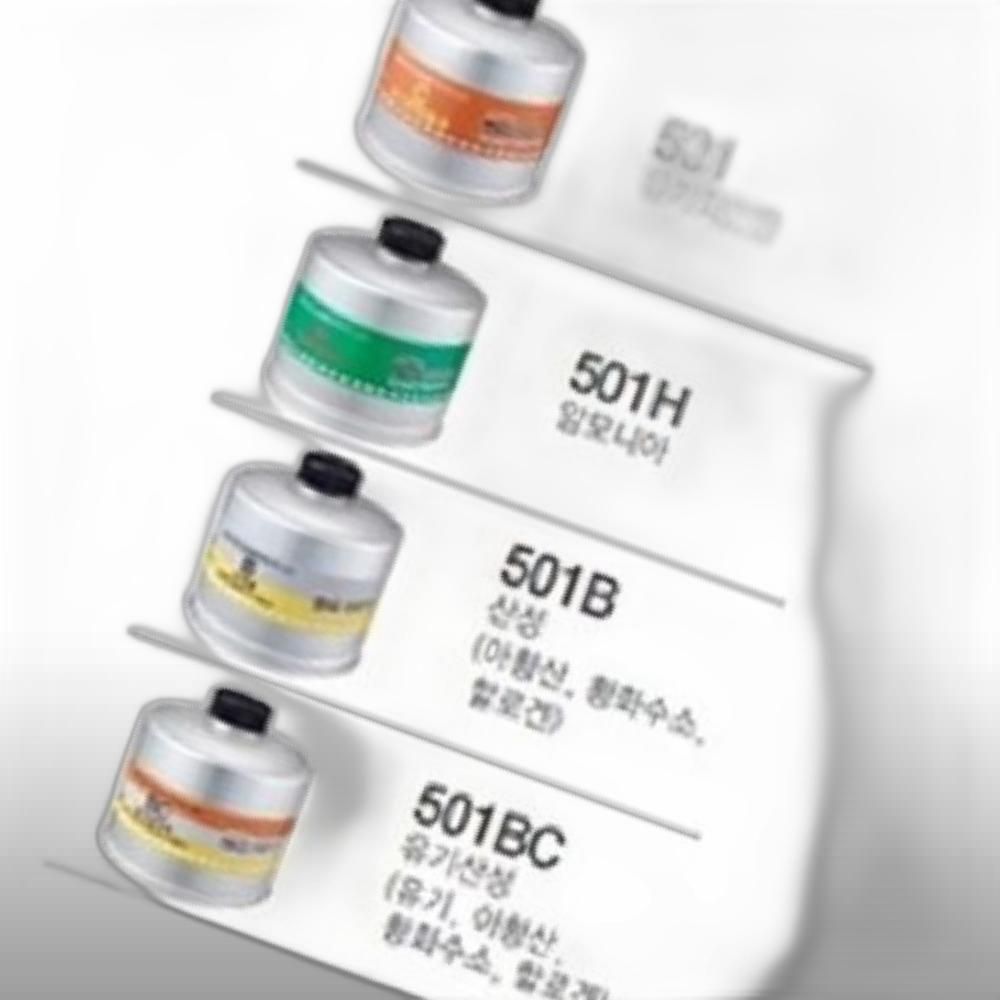 35660029 중농도 501/50 유기화합물 격리식 정화통